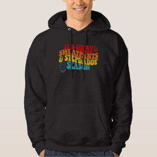 Es ist graue Sweatpants & Stepdaddy-Saison Hoodie