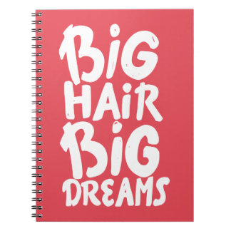 Es ist großes Haar-große Träume Notizblock