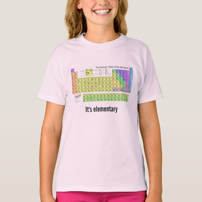 Es ist grundlegender Periodensystem T-Shirt (Vorderseite)