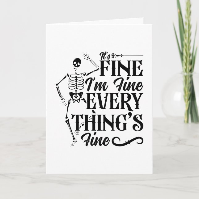 Es ist gut, dass ich der Fine-Technologe Radiology Karte (Vorderseite)