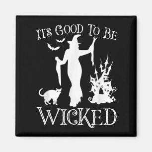 Es ist gut, dass man ein lustiges Halloween Y Hexe Magnet