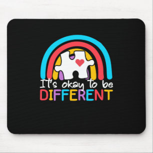 Es ist gut, ein anderes Bewusstsein für Autismus z Mousepad