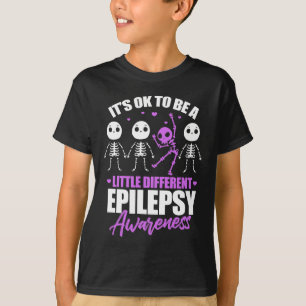 Es ist gut, ein etwas anderes Epilepsie-Bewusstsei T-Shirt