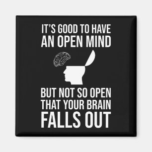 Es ist gut, eine freudvolle Skeptikerin zu haben Magnet