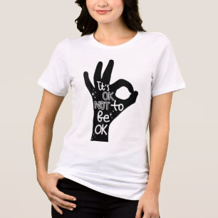 Es ist gut für Frauen, nicht von Hand Selbstmord v Tri-Blend Shirt