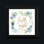 Es ist gut - gehen durch den Glauben nicht durch d Erinnerungskiste<br><div class="desc">Es ist gut,  dass ich von Studio W. eine wunderschöne Blumengrenze mit dem Satz "Walk by Faith,  Not by Sight" aufweist.</div>