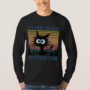 Es ist gut, ich bin gut alles ist schön lustig Kat T-Shirt