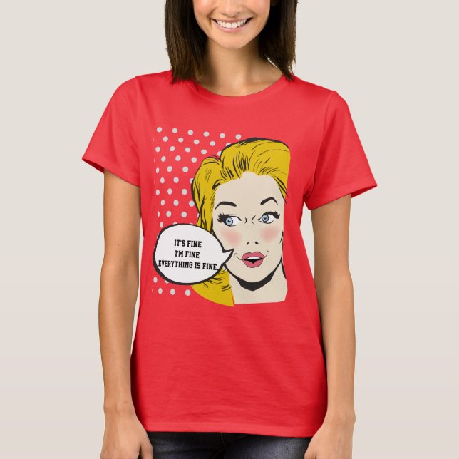 Es ist gut, im Kleinen ist alles in Ordnung T-Shirt (Vorderseite)