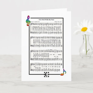 Es ist gut mit meinem Soul Grußkarte Karte