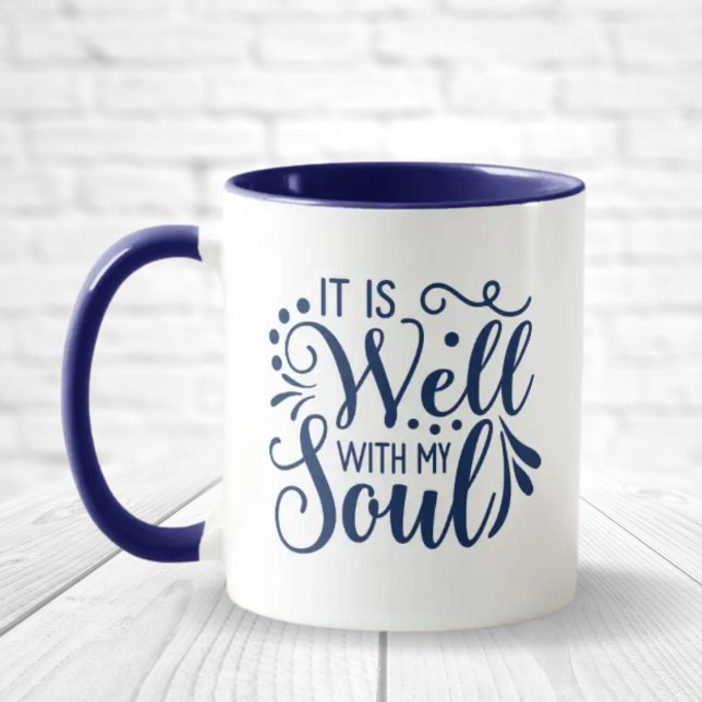 Es ist gut mit meinem Soul Inspiration Christlich Tasse (Von Creator hochgeladen)