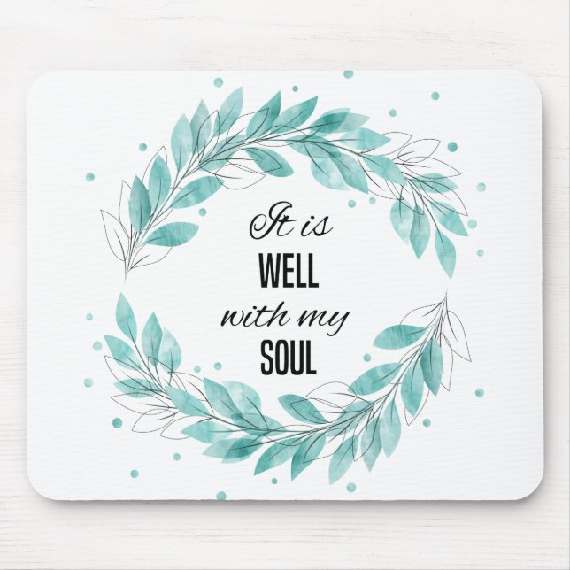 Es ist gut mit meinem Soul Mousepad (Vorne)