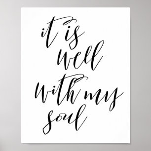 Es ist gut mit meinem Soul-Poster Poster