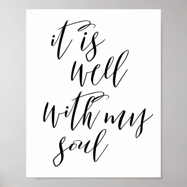 Es ist gut mit meinem Soul-Poster Poster (Vorne)