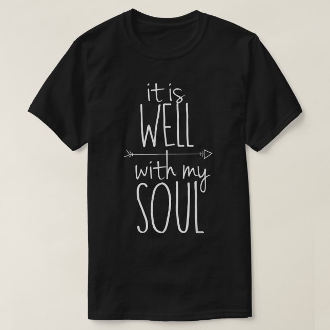 Es ist gut mit meinem Soul Wanderlust T-Shirt (Design vorne)