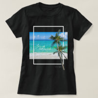 Es ist gut mit meiner Seele Tropische Strandpalme