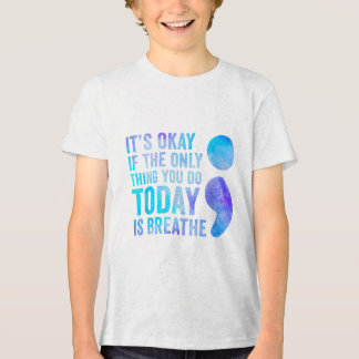 Es ist gut, wenn das Einzige, was du heute tust, d Tri-Blend Shirt