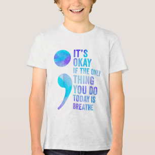 Es ist gut, wenn das Einzige, was du heute tust, d Tri-Blend Shirt
