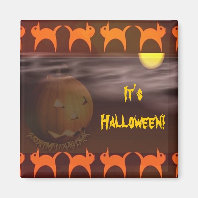 Es ist Halloween! Magnet (Vorne)