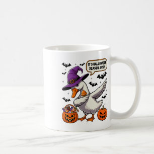 Es ist Halloween Saison Bruh Funny Goose Kostüm Sp Kaffeetasse