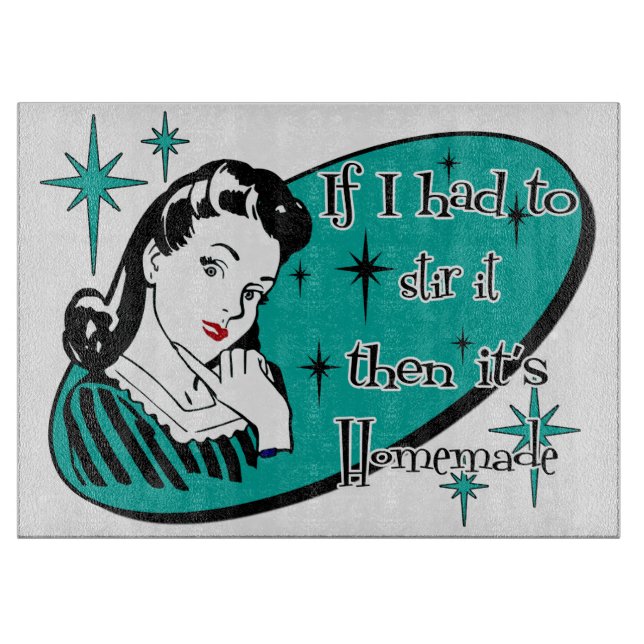 Es ist hausgemacht schneidebrett (Vorderseite)