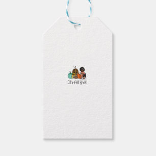 Es ist Herbst, ihr Dachshund-Kürbis-Hund Halloween Geschenkanhänger