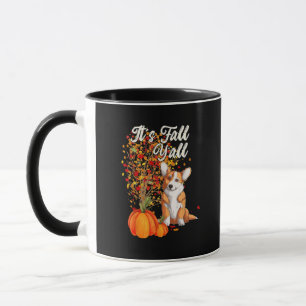 Es ist Herbst, Leute, Blattbaum Hallo Herbst Vinta Tasse