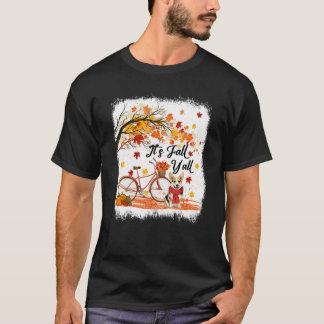 Es ist Herbst, Leute! Corgi-Hund Herbstbaum Beklei T-Shirt