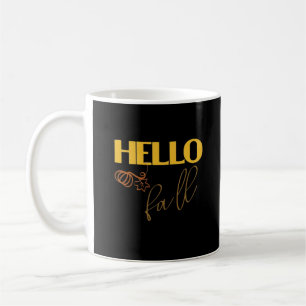 Es ist Herbst, Leute! Herbstblätter Süßer Kürbis V Kaffeetasse