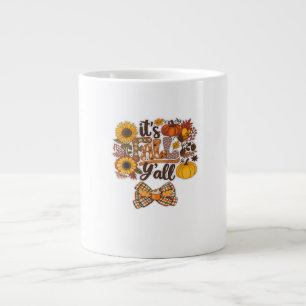 Es ist Herbst, Leute, im Vintage-Stil Jumbo-Tasse