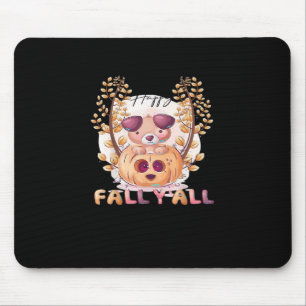 Es ist Herbst, Leute, Kürbis, Halloween, Katze, He Mousepad