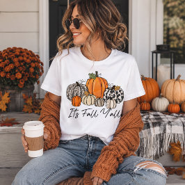 Es ist Herbst, Leute Kürbisfeld-Typografie Tri-Blend Shirt