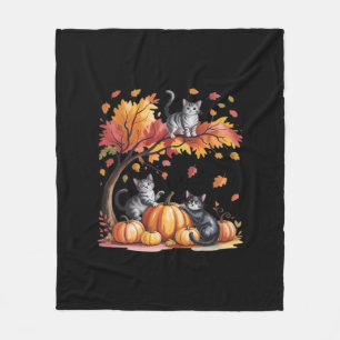 Es ist Herbst Minimalistisches Sauberes Design Fleecedecke