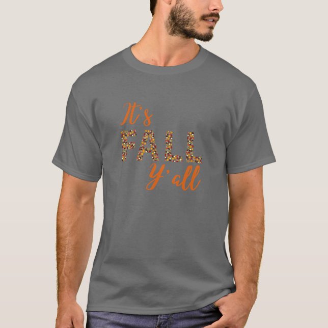 Es ist Herbst T-Shirt (Vorderseite)