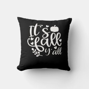 Es ist Herbst! Trendy Graphic Kissen