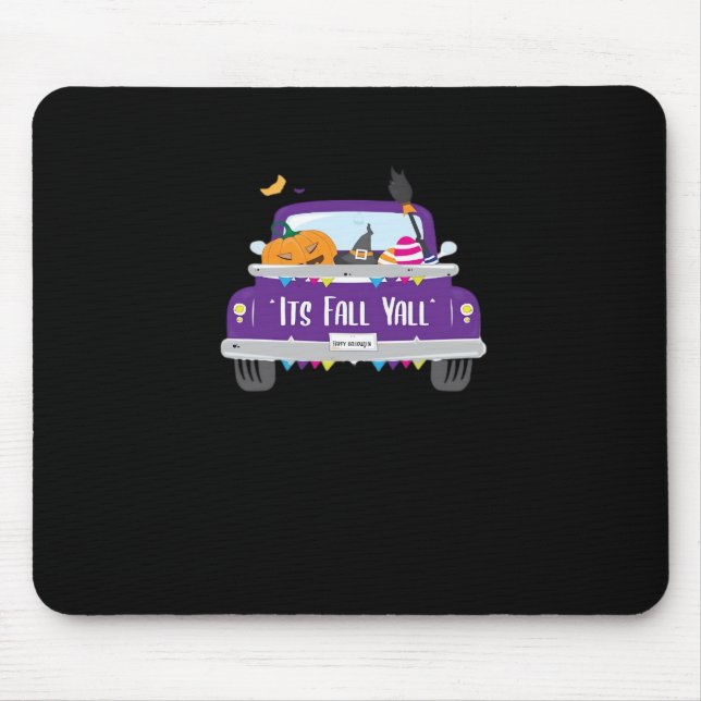 Es ist Herbst Y’all Cool einzigartig Mousepad (Vorne)