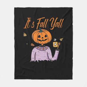 Es ist Herbst Y’all Funny Fleecedecke