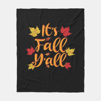 Es ist Herbst Y’all Funny Herbst Basic Classic Fleecedecke