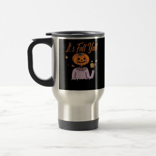 Es ist Herbst Y’all Funny Reisebecher (Links)