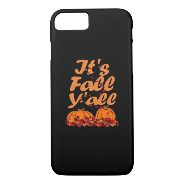 Es ist Herbst Y’all Funny Zitat Case-Mate iPhone Hülle (Rückseite)
