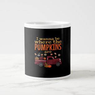Es ist Herbst Y’all, Hallo Autumn Pumpkin Jumbo-Tasse