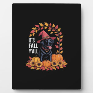 Es ist Herbst Y’all Halloween Erntedank Funny Zita Fotoplatte