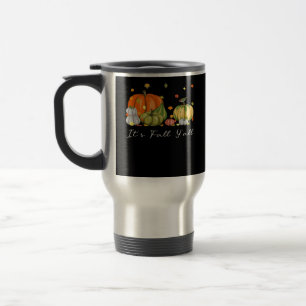 Es ist Herbst Y’all Halloween Pumpkin Autumn Leave Reisebecher