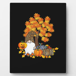 Es ist Herbst Y’all Niedlich Gnomes Pumpkin Herbst Fotoplatte