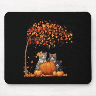 Es ist Herbst Y'all Cat Leaf Fall Baum Hallo Herbs Mousepad