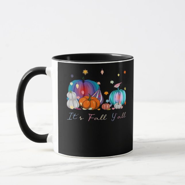 Es ist Herbst Y'all Funny Magic Halloween Pumpkin  Tasse (Links)