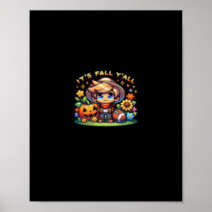 Es ist Herbst Y'all Grafik Creative Lässig Poster
