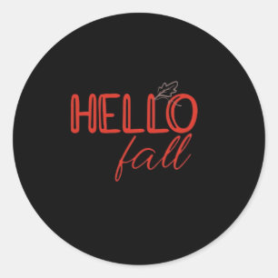 Es ist Herbst Y'all Herbst Verlass Design Niedlich Runder Aufkleber
