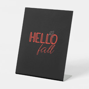 Es ist Herbst Y'all Herbst Verlass Design Niedlich Sockelschild