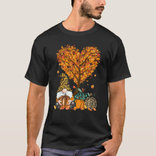 Es ist Herbst Y'all Niedlichen Gnomes Pumpkin Autu T-Shirt