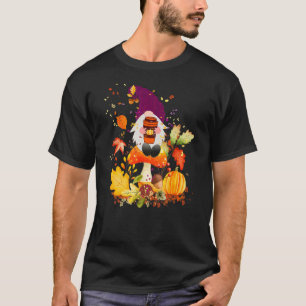 Es ist Herbst Y'all Niedlichen Gnomes Pumpkin Autu T-Shirt